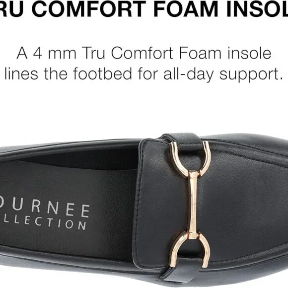 Journee Womens Mizza Tru Comfort Foam Loafer Slip On 6M